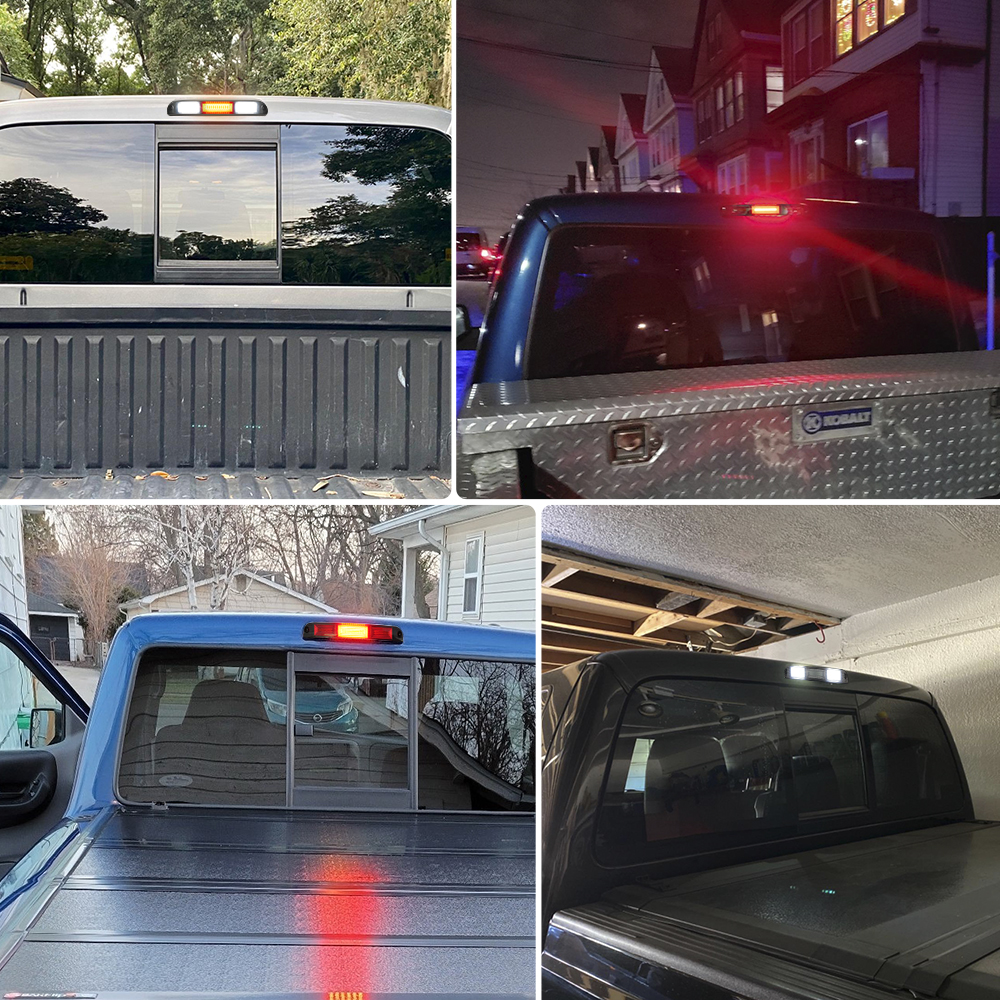 1993年から2011年のフォードレンジャー交換F-250/F-350/F-450/F-550スーパーデューティリアカーゴランプの3番目の3番目のブレーキライトLED