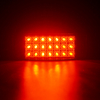 6 "赤い長方形LEDテールライト